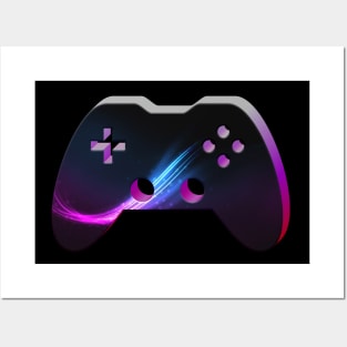 Mystify Abstract - Gamepad - Gaming Gamer - Controller - Video Game Lover - Graphic Console PC Game Posters and Art